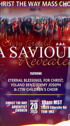 Join Us for a Special Sabbath of Music & Praise! #sabbath #christmas #worship #adventist