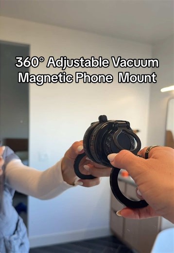 360° Adjustable Vacuum Magnetic Phone Mount Review
