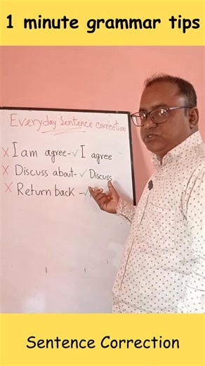 Sentence correction 1। 1 minute grammar tips | Popul's Kids' English | Facebook