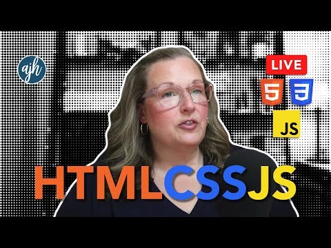 LIVE 🟡 Vanilla CSS Base Styles, Google Fonts, SVG Logos, Nav Styles | Part 2