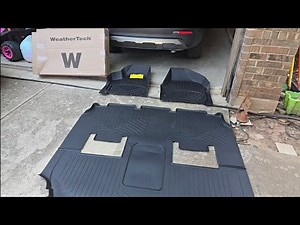 Weathertech HP floor liners 2024 Chysler Pacifica review