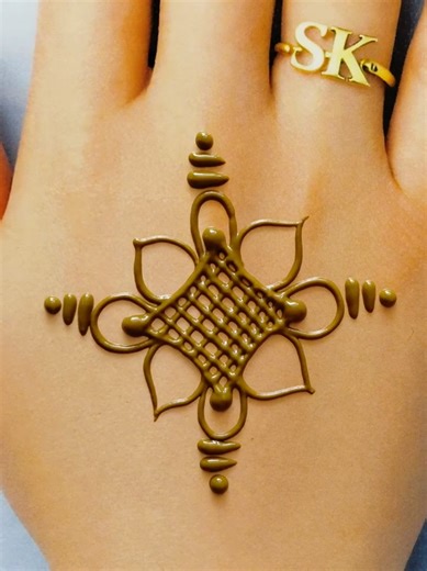 Easy Mehndi Designs for Beginners