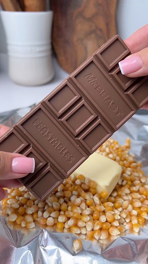 4.2M views · 29K reactions | Chocolate popcorn.  | Alona Loewen | Facebook