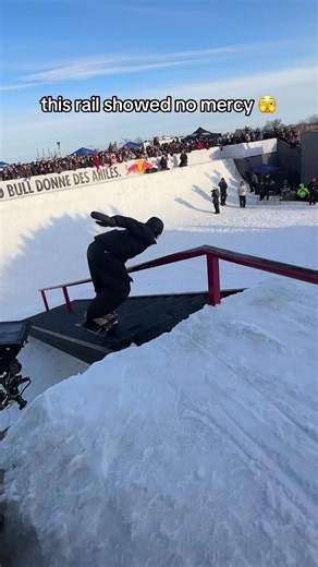 the final boss of Red Bull Heavy Metal Montreal 🫡 #Snowboard #Snow #RedBullHeavyMetal #RedBull #GivesYouWiiings