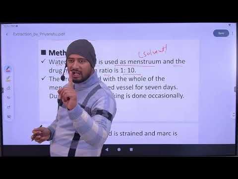 Lecture 26 | Maceration(Process of Extration) | D.Pharm 1st Year | By Priyanshu Sir
