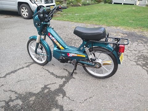 Tomos Targa moped review. 50cc of radwood awesomeness