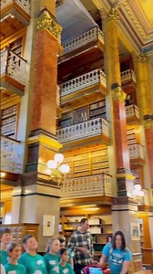 Iowa State Capitol Library #Books #beautiful #travel