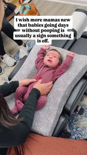 Family First Chiropractic | Prenatal & Pediatric Care on Instagram: "Days without pooping isn’t always ‘just normal.’ 👀 Usually it can be a sign that the nervous system is under stress. The nervous system controls digestion, and birth, positioning in the womb, or even early milestones can create tension in a baby’s spine and nervous system. When that communication is disrupted, the gut may not function as efficiently as it should. Gentle pediatric chiropractic care focuses on supporting proper 