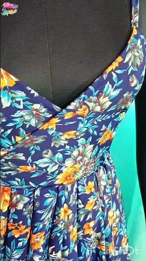 Stylish Secrets | Create Stunning Poly Crepe Fabric Dress