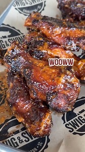 4K views · 37 reactions | The wing lineup at @commonhousealeworks will have you saying wow 襤 - Garlic Buffalo  - Dry Rub ️ - Alabama White  - PB&J 樂 - Hot Honey Mustard  - BBQ  | Swig & Swine | Facebook