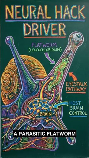 🤯 Zombie Snail Eyeballs, Powered by Parasitology🧬