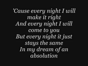 Dreams of an Absolution ~Nightlight Remix~ Lyrics