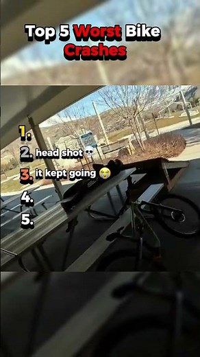 Top 5 Worst Bike Crashes 💀