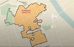 وارسا - متحرک نقشہ/نقشے | ہالوکاسٹ انسائیکلوپیڈیا