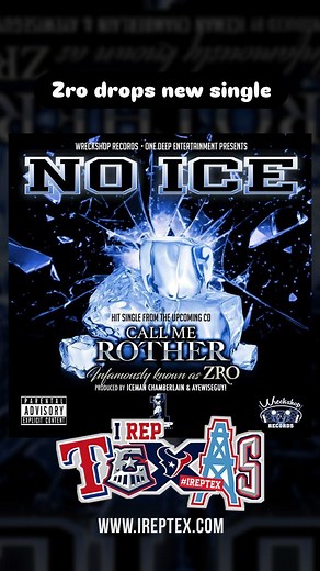 Zro drops new single "no ice" from the "call me rother" album in collaboration with wreckshop records and 1 deep ent. #ireptex #zro #mocity | IRepTex