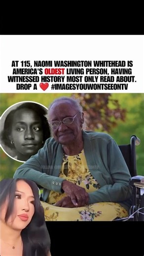 At 115, She Became America’s Oldest Living Person ❤️🎉