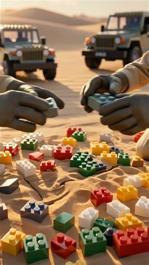 AMAZING LEGO Aircraft to Tank Transformation ✈️🧸 | Satisfying Timelapse