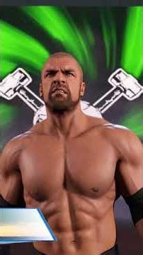 WWE HHH Entrance in WWE 2K25 #shorts #wwe2k25 #wwe2k25gameplay