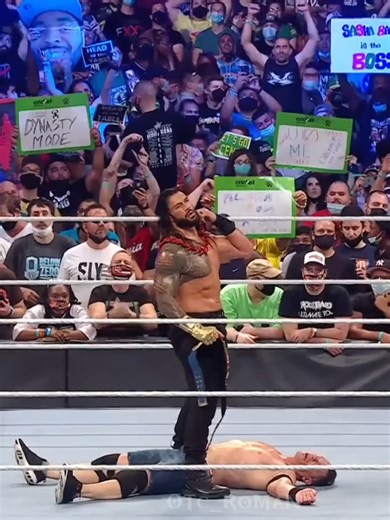 #RomanReigns Vs John Cena Universal Championship Match #Acknowledge_me #otc_roman01 #Netflix #SummerSalam