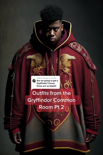 Gryffindor Common Room Outfits Pt 2