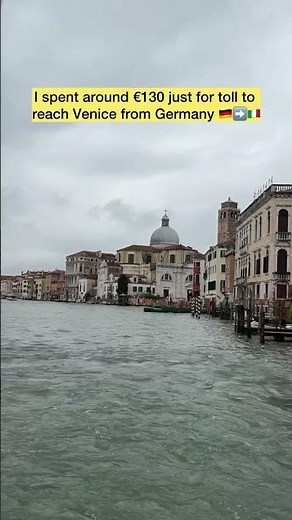 Nobody tells you this before driving to Venice 😳