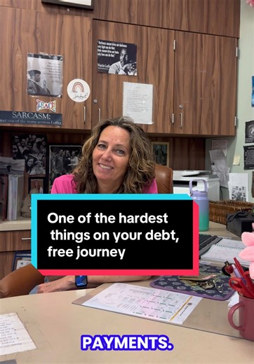 The formula for getting out of debt… stop spending money and increase your income. And do it as fast as you can. #debtpayoff #debtfreejourney #stopspendingmoney