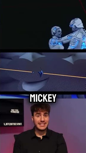 Tron: hidden Mickey Mouse easter egg!