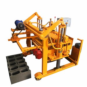 [Hot Item] Concrete Block Machine Qt40-3A Manual Brick Making Machine