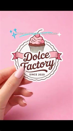 Custom Vinyl Stickers Waterproof Die Cut, Round, Square or Rectangle – 100 Pack Premium Quality Logo Stickers for Small Business, Packaging, Branding, Laptop, Bottle, Car, Durable Matte or Glossy Finish Weatherproof Decals #customcupcakes #custombadgeholders #handcraftedlollipops #magnetstickers #personalizedbottles #personalizedhomedecor #smartlabels #reusablestickers #customsnackcarts #cricutbusiness