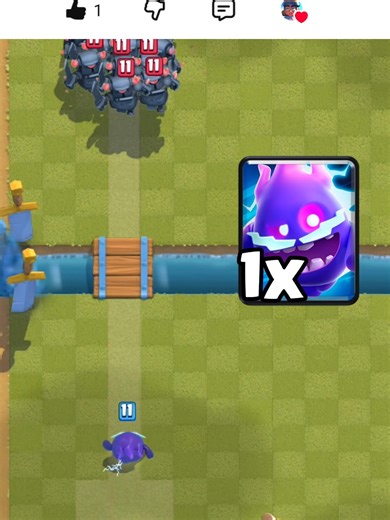 Electro Spirit Takes on 15 Mini P.E.K.K.A in Clash Royale