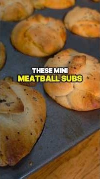 30 Minute Gameday Meatball Subs #snacks #foodie #gameday