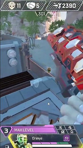 First Time on Caustic with a 1v3 #apexlegends #1v3 #gaming