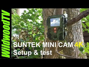 📷 Suntek 4K 24Mp Mini 301#trailcam £30 - set up and test #wildlifecamera #unboxing