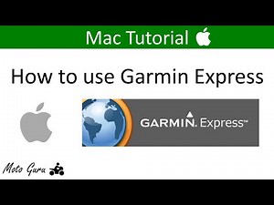 How to use Garmin Express on Mac