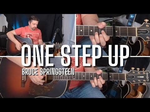 One Step Up | Bruce Springsteen | Guitar Lesson + Tutorial