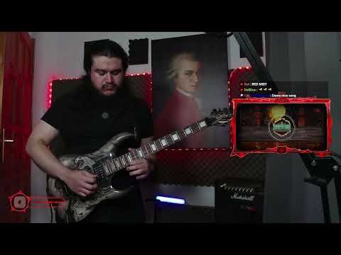 "The Red Mist Theme" Library of Ruina OST Live Improv Guitar Jam-along | Jam & Shred Highlight