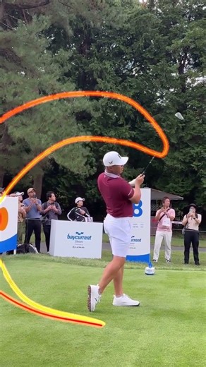 2025 Gary Woodland Awesome Swing Motion & Slow Motion