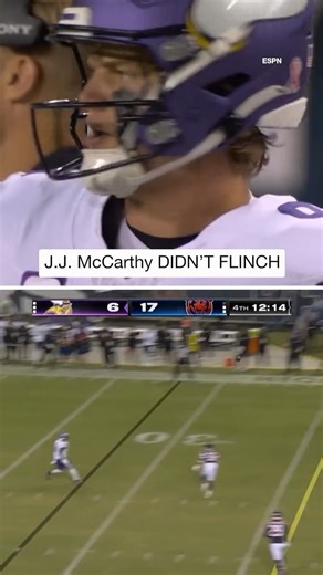 643K views · 11K reactions | After throwing a pick-six, J.J. McCarthy had the ultimate 4th quarter comeback in his NFL debut | NFL on CBS | Facebook