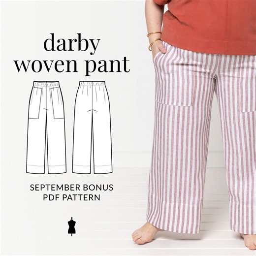 59K views · 68 reactions | 瑱 Casual, comfortable and oh so stylish – Style Arc's Darby Woven Pant is the perfect project for everyday wear. Claim it as your September Bonus PDF Pattern when you purchase another Style Arc sewing pattern of your choice – simply click the green discount code at check-out. | Style Arc sewing patterns | Facebook