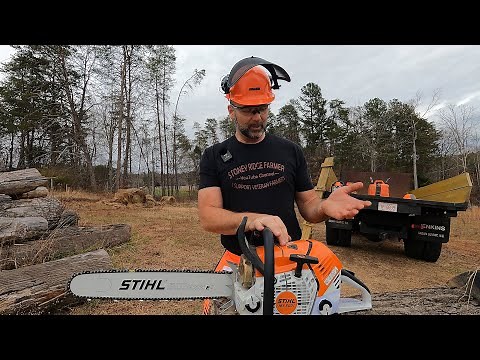 Stihl MS500i Fuel Injected Chainsaw v/s Husqvarna 572XP You'll love this!