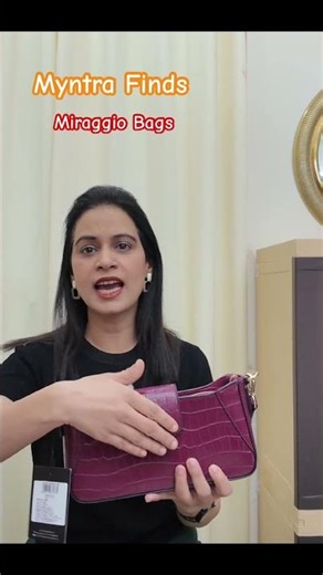 MIRAGGIO Isabella Brown Shoulder Bag with Detachable Sling