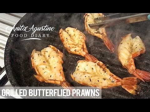 Butterflied Prawns in 1 Minute!