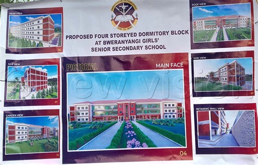Education: 🔊 Bweranyangi Girls SS launches construction of sh7b dormitory
