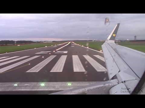 Thomas Cook A321 Takeoff from Newcastle Airport