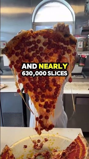 The World’s Largest Pizza Ever Made. #education #intresting #food #pizza #history