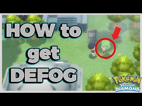 How To Get "DEFOG" In Pokemon Brilliant Diamond & Pokemon Shining Pearl | Nintendo YouTuber