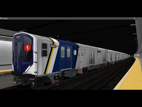 OpenBVE NYCT R262 (1) Train Departs WTC-Cortlandt (Preview)