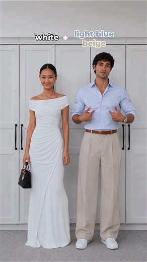 COUPLE OUTFIT inspiration to look good together 🤯 | Save these colour combination for later 🤍