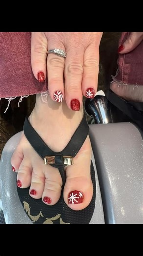 Polished on Instagram: "Always matching toes and hands!"