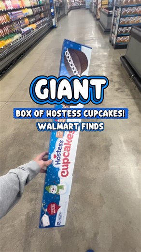 GIANT Box of Hostess Cupcakes at Walmart!